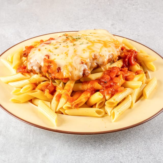 Fresh Veal Parmesan Pasta.