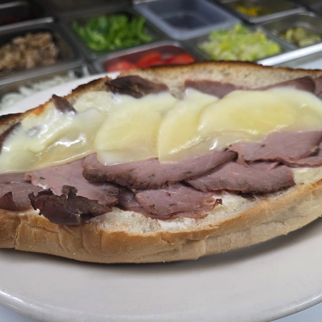 Roast Beef Grinder.
