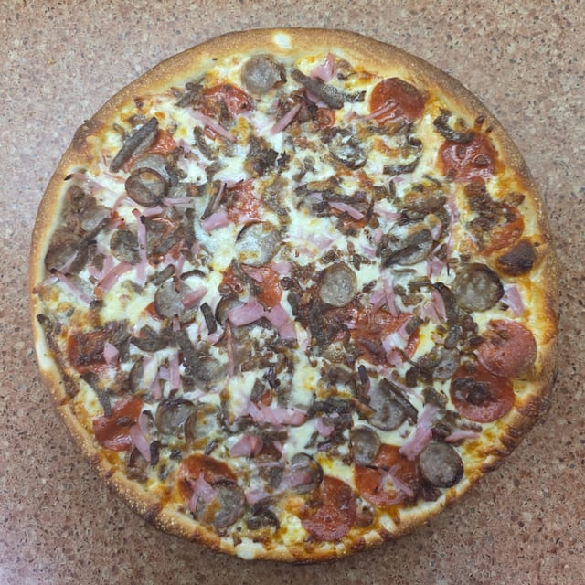 Meat Lovers Pizza.