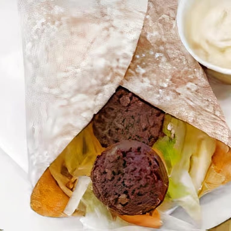 Falafel Made Fresh Daily