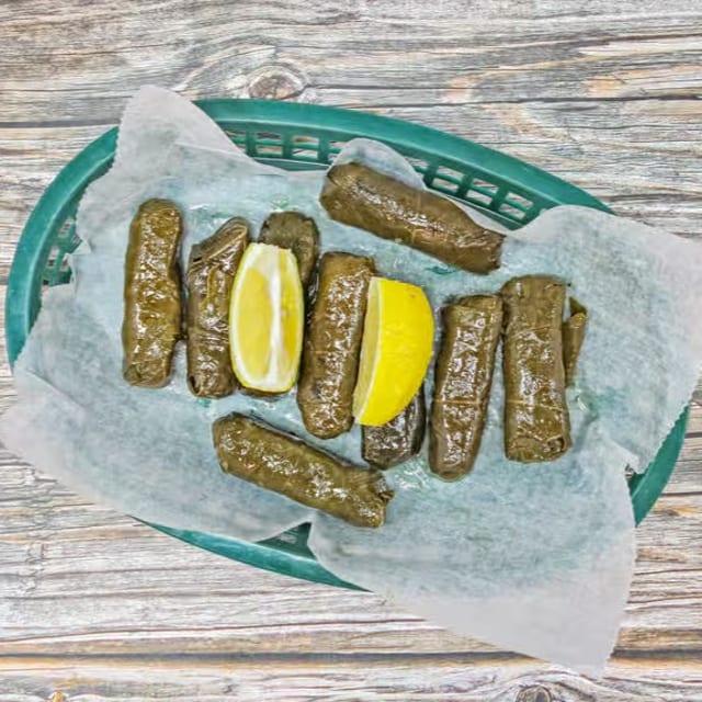 Side of Grape Leaves.